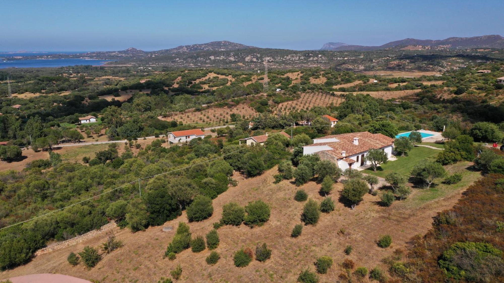 Villa Alba Esclusiva Villa Con Piscina A Sfioro E Vista Mozzafiato Sul Mare Cugnana Dış mekan fotoğraf