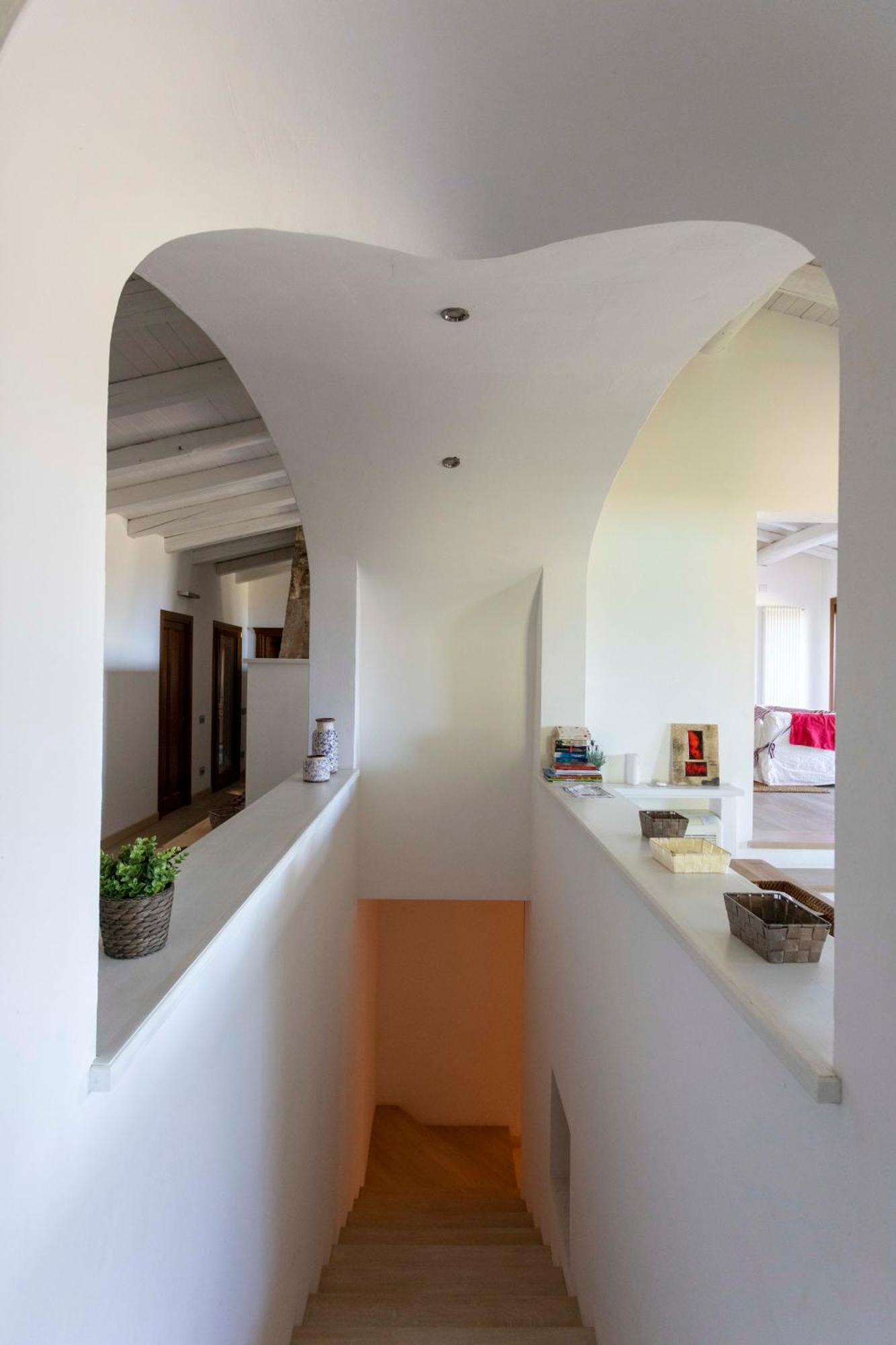 Villa Alba Esclusiva Villa Con Piscina A Sfioro E Vista Mozzafiato Sul Mare Cugnana Dış mekan fotoğraf