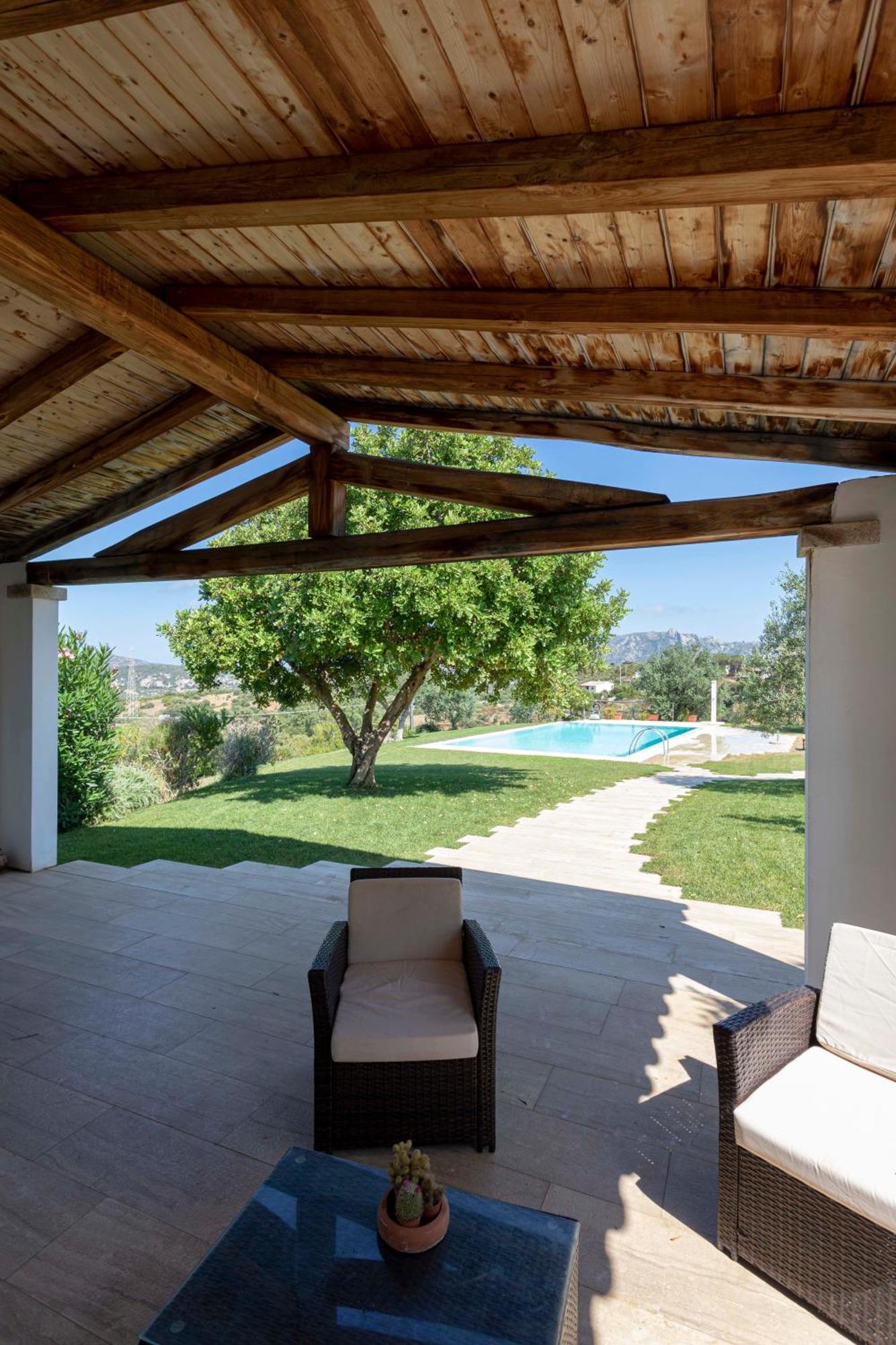 Villa Alba Esclusiva Villa Con Piscina A Sfioro E Vista Mozzafiato Sul Mare Cugnana Dış mekan fotoğraf